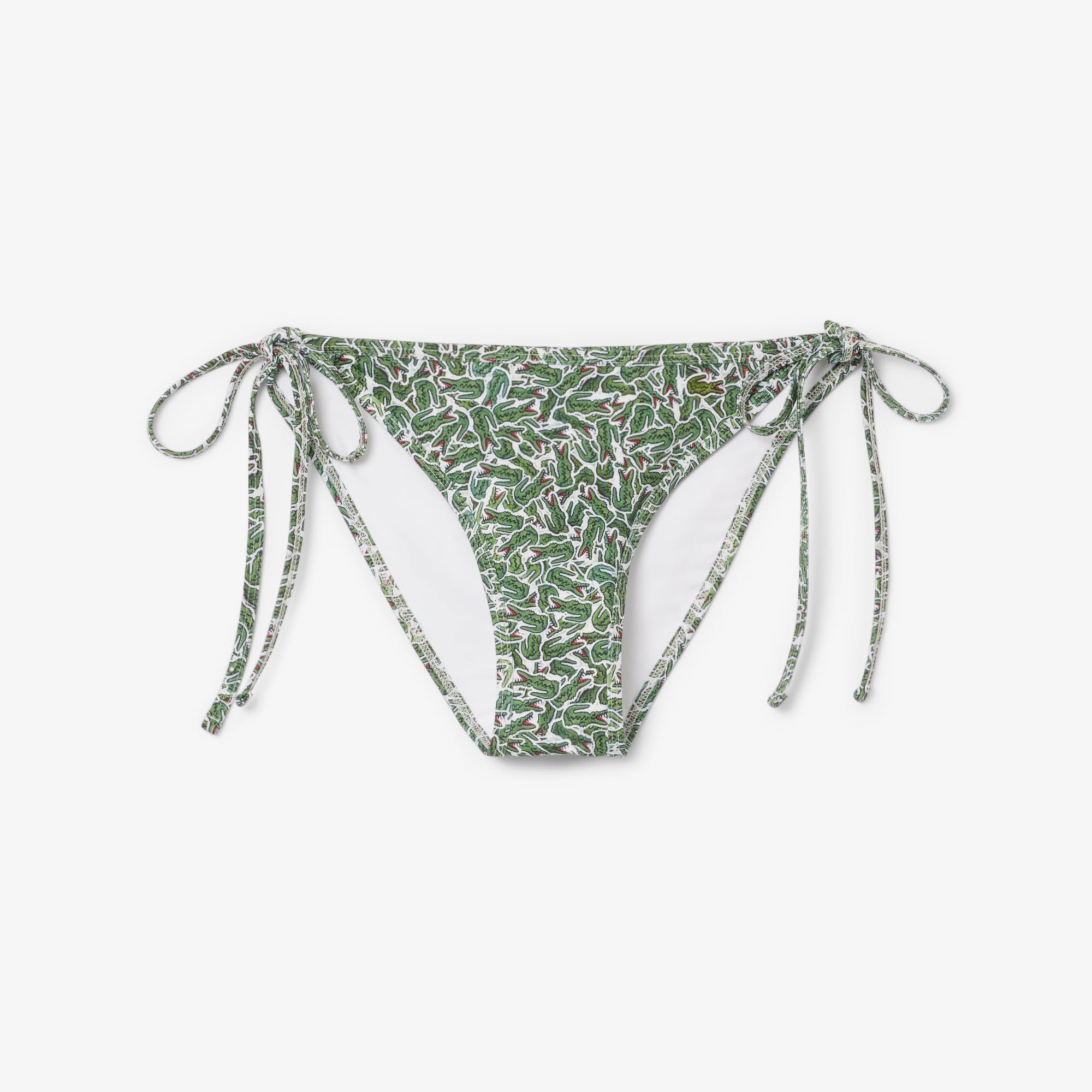 Lacoste Kadın Baskılı Yeşil Bikini Altı