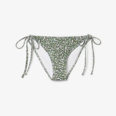 Kadın Baskılı Yeşil Bikini Altı