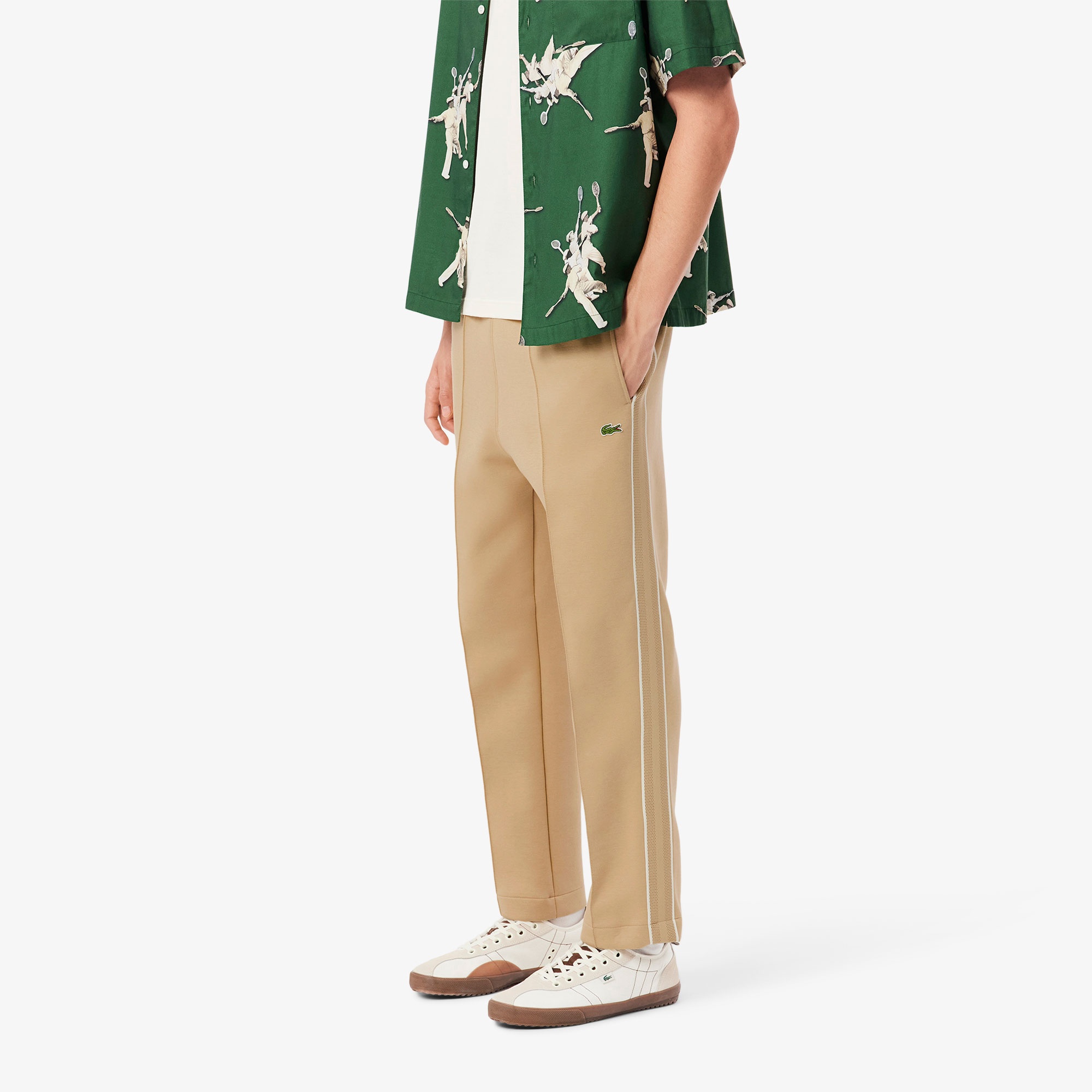 Erkek Regular Fit Bej Eşofman Altı