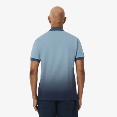  Lacoste Erkek Regular Fit Renk Bloklu Lacivert Polo