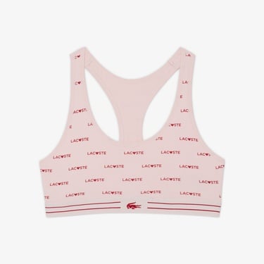  Kadın Baskılı Pembe Bra