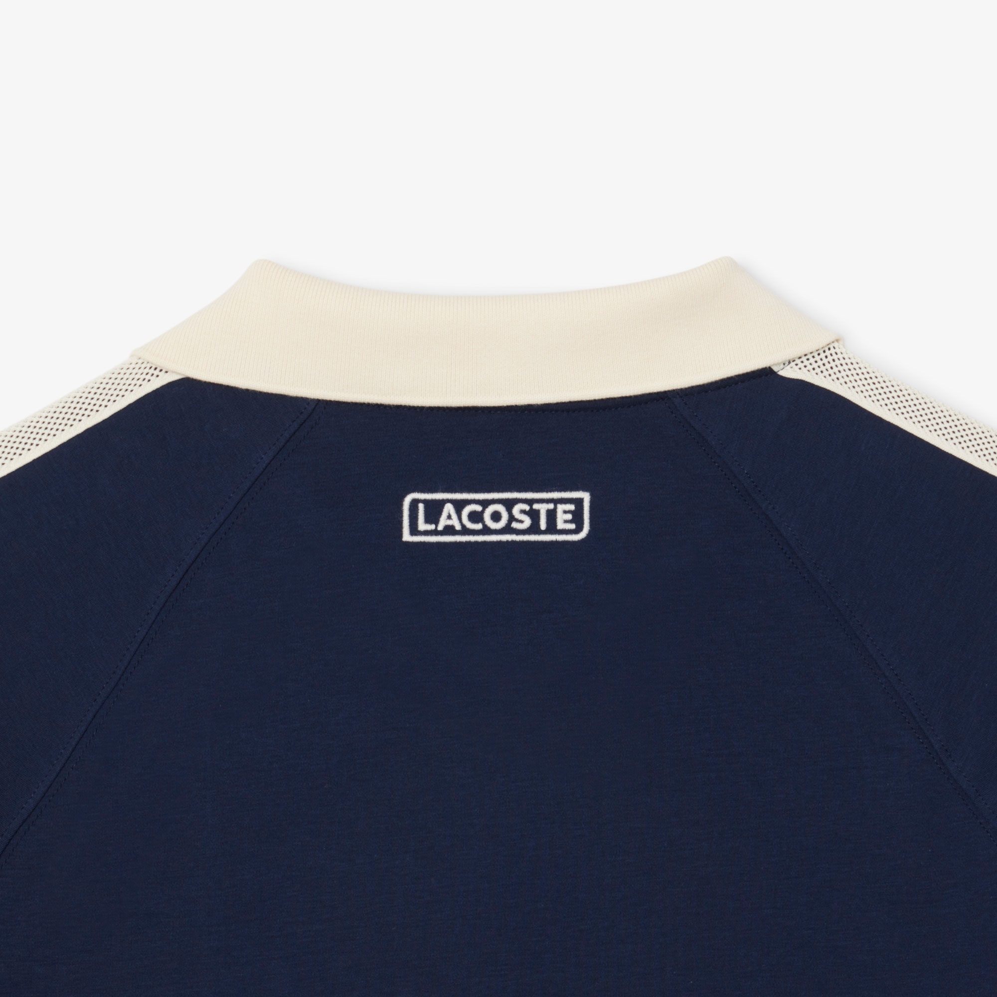 Lacoste Erkek Classic Fit Renk Bloklu Lacivert Polo