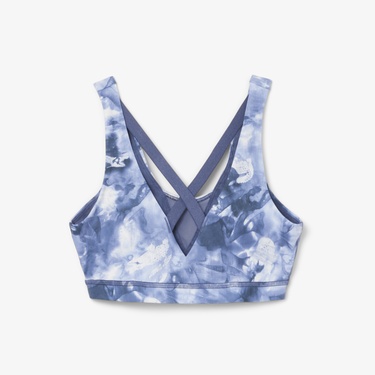  Kadın Desenli Mavi Bra