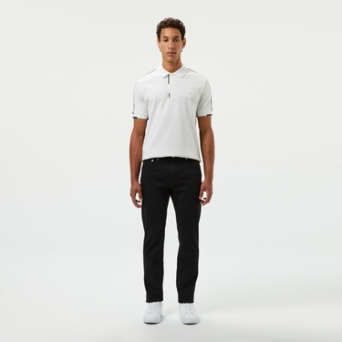  Lacoste Erkek Regular Fit Siyah Jean Pantolon