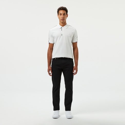  Lacoste Erkek Regular Fit Siyah Jean Pantolon