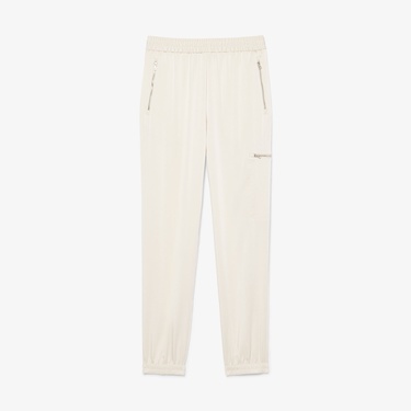  Kadın Oversized Fit Krem Pantolon