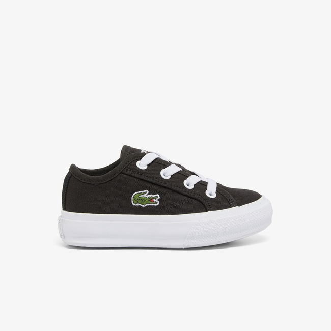  Lacoste Backcourt Çocuk Siyah Sneaker