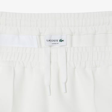  Lacoste Erkek Loose Fit Beyaz Eşofman Altı