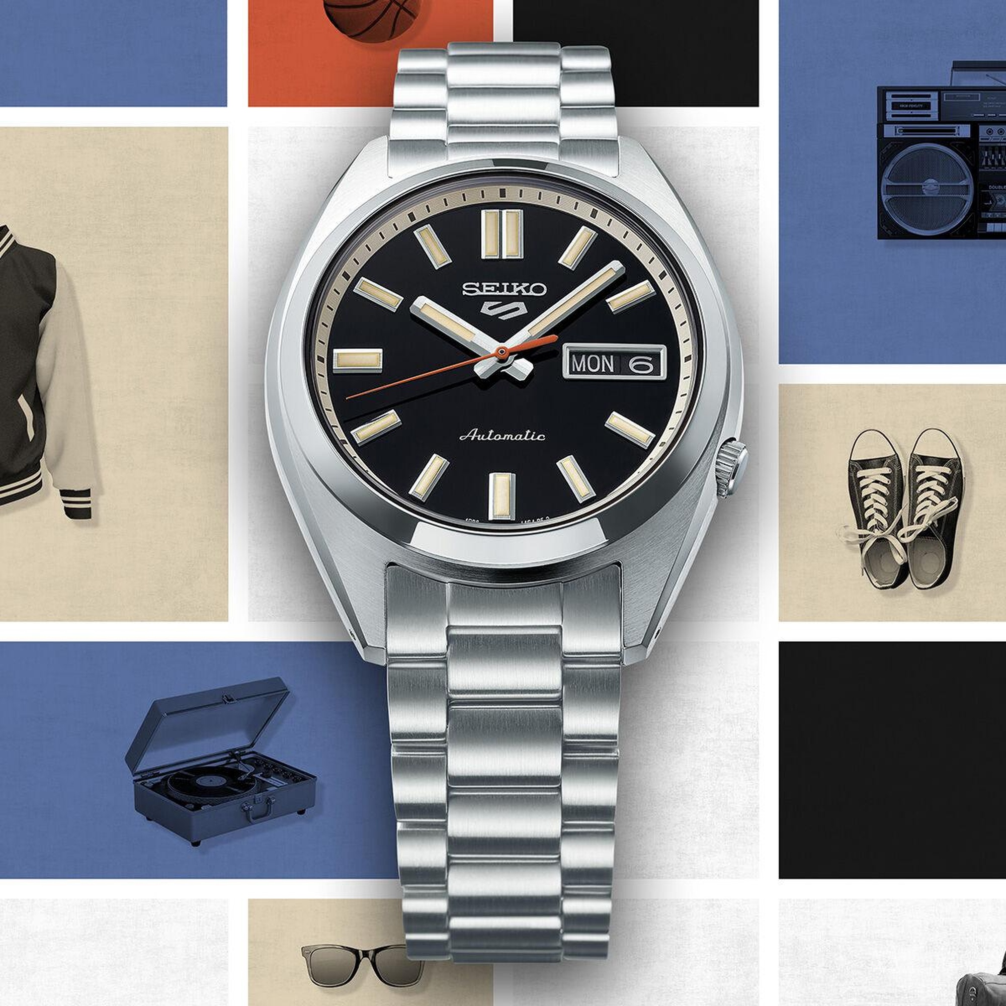 Seiko 5 S5-SRPK89K Kadın|Erkek Kol Saati