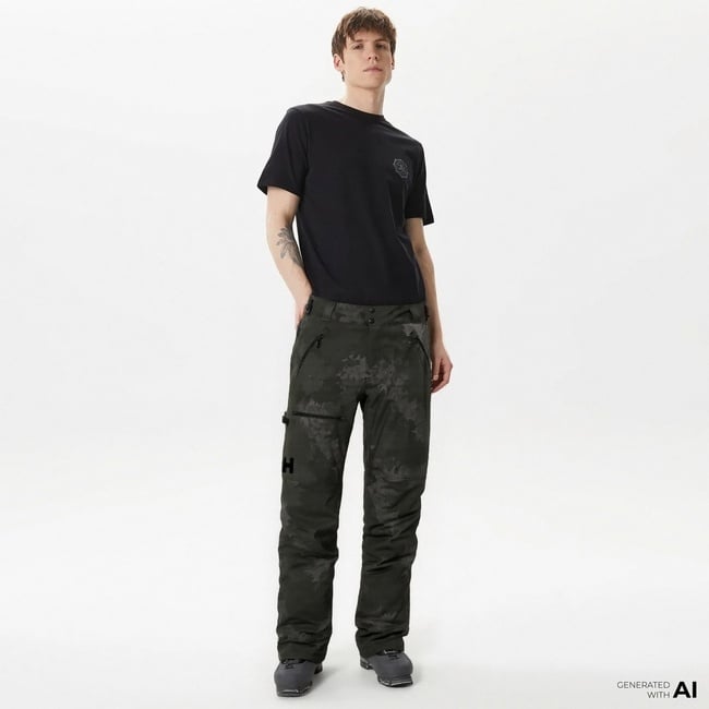  Helly Hansen Erkek Siyah Kargo Pantolon