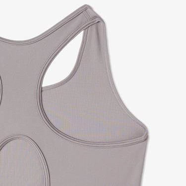  Under Armour Heat Gear Mid Kadın Gri Antrenman Bra