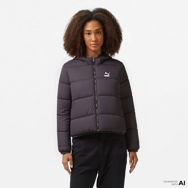  Puma Classics Padded Kadın Siyah Mont