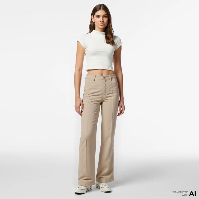  Converse Jenna Kadın Bej Pantolon