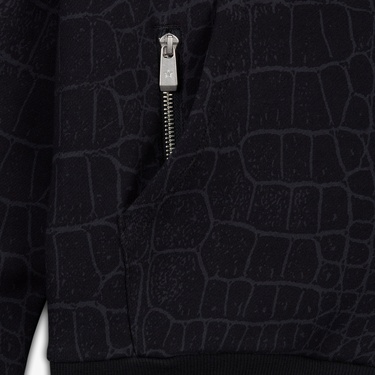  Converse Kadın Desenli Siyah Hoodie