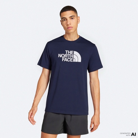  The North Face Ss Easy Erkek Lacivert T-Shirt