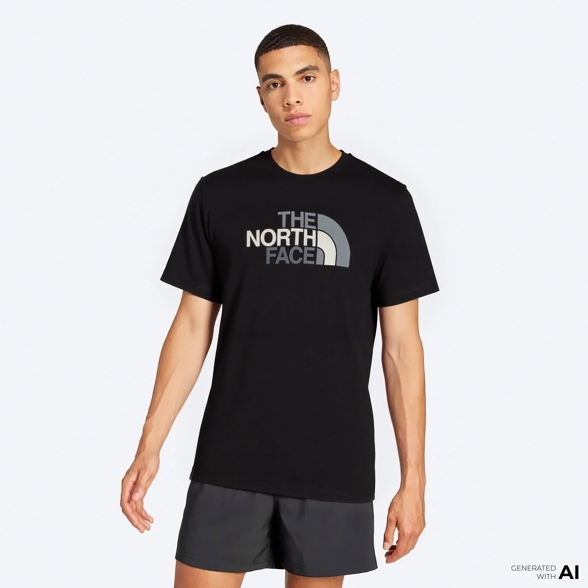  The North Face Ss Easy Erkek Siyah T-Shirt