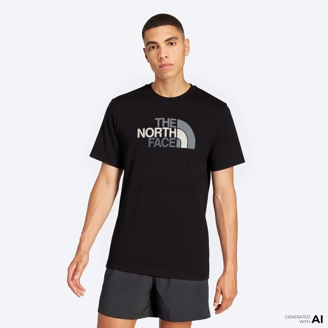  The North Face Ss Easy Erkek Siyah T-Shirt
