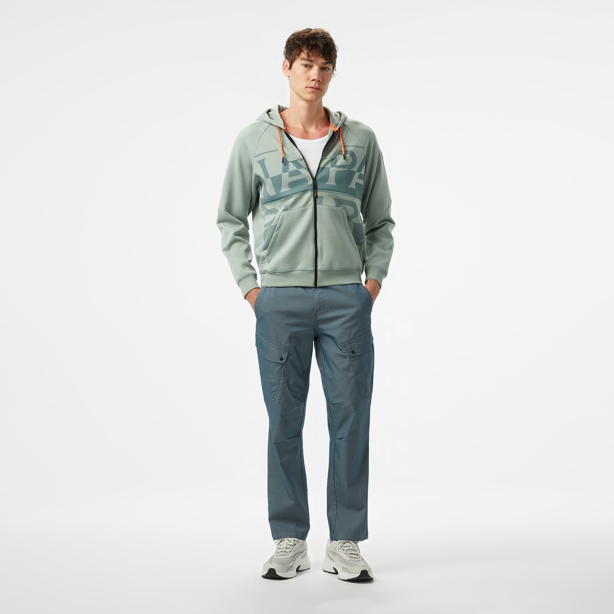  Napapijri  M-Senio Cargo Erkek Gri Pantolon