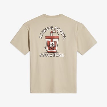  Converse Erkek Bej T-Shirt