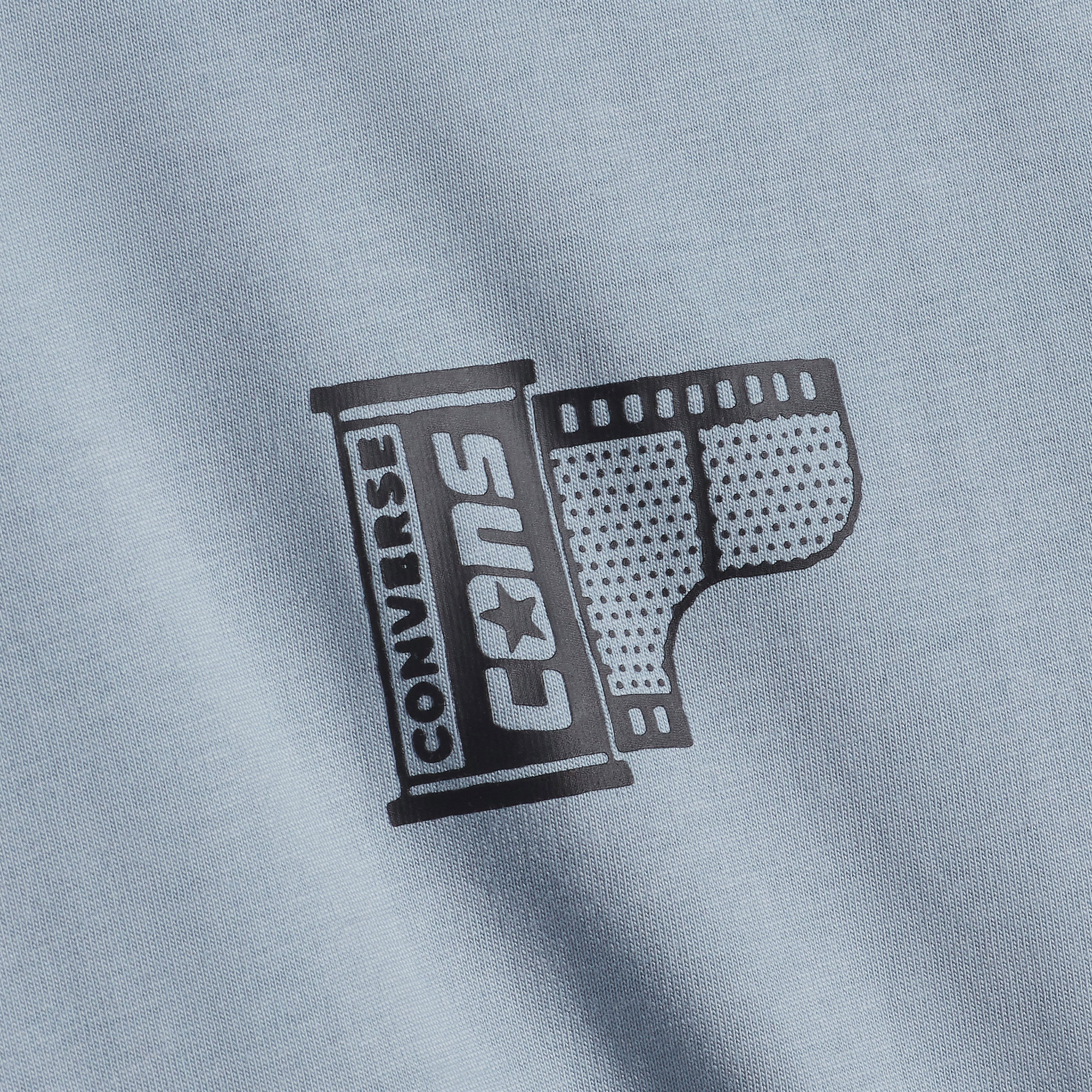 Converse Erkek Mavi T-Shirt