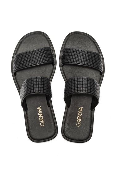  Icon Slide Kadın Terlik Siyah 35/42