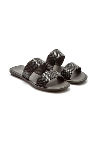  Icon Slide Kadın Terlik Siyah 35/42