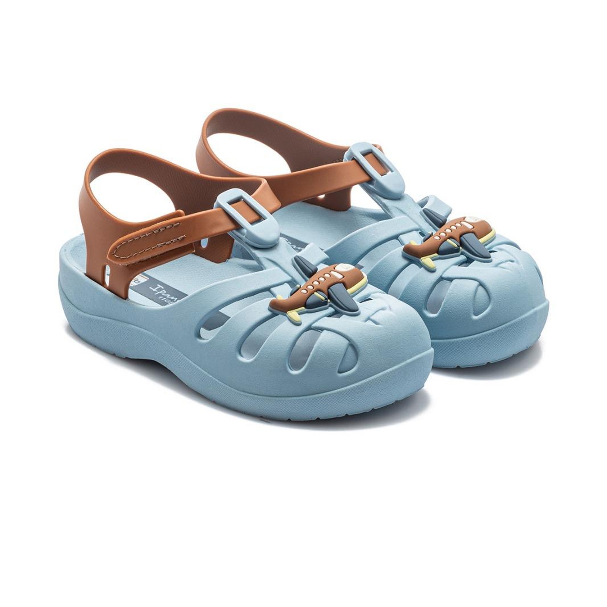 Summer Çocuk Sandalet Açık Mavi-Kahve 19/29