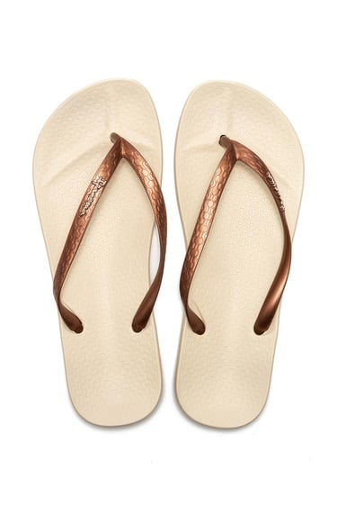  Anatomica Kadın Parmak Arası Terlik Bej 35/42