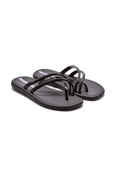  Meu Sol Rasteria Kadın Parmak Arası Terlik Siyah 37/42