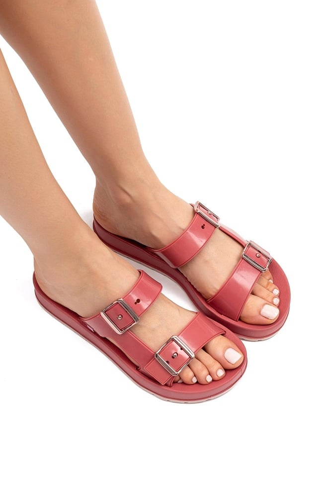  Flash Slide Kadın Terlik Gül Kurusu 35/42