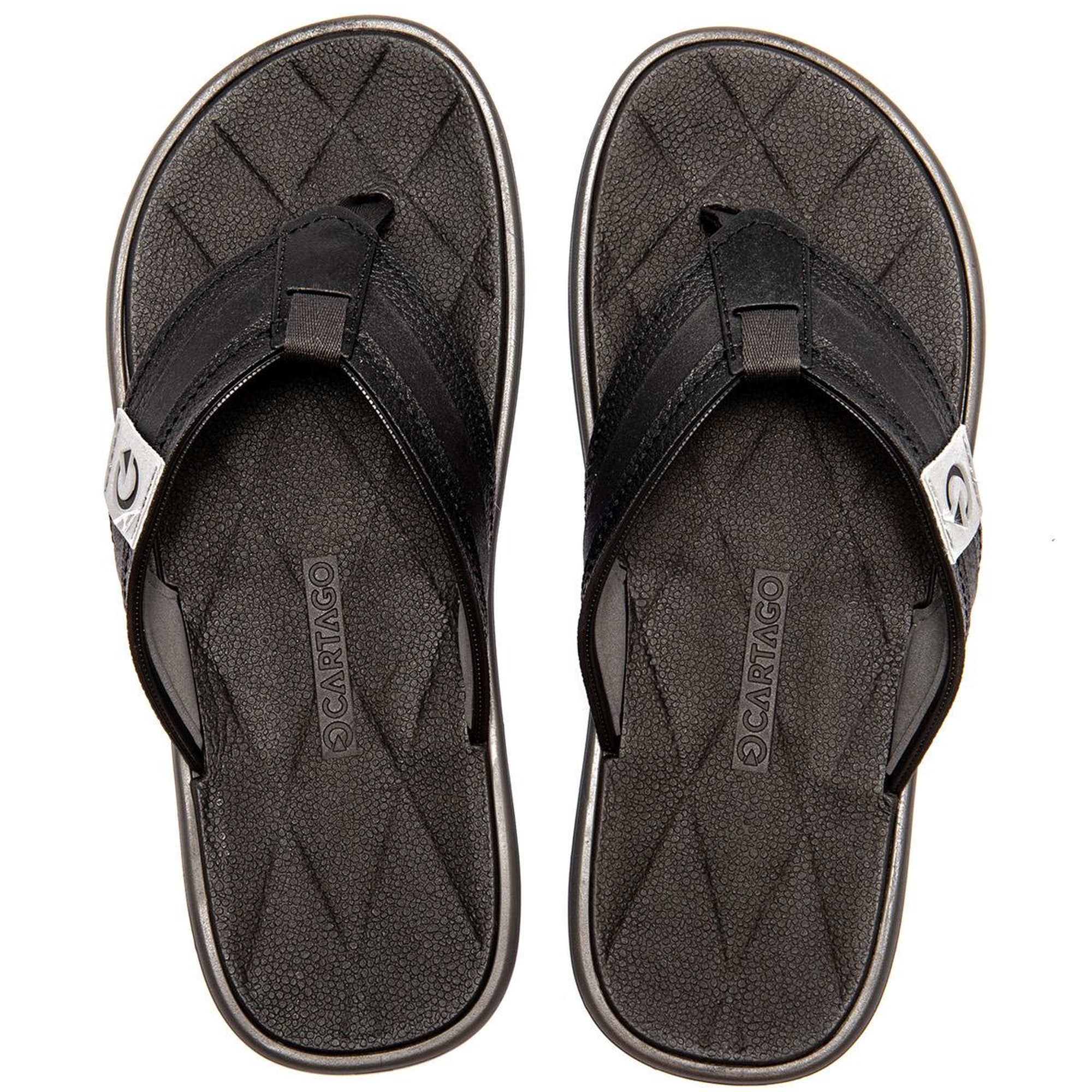 Malta Erkek Parmak Arası Terlik Siyah-Gri 39/46