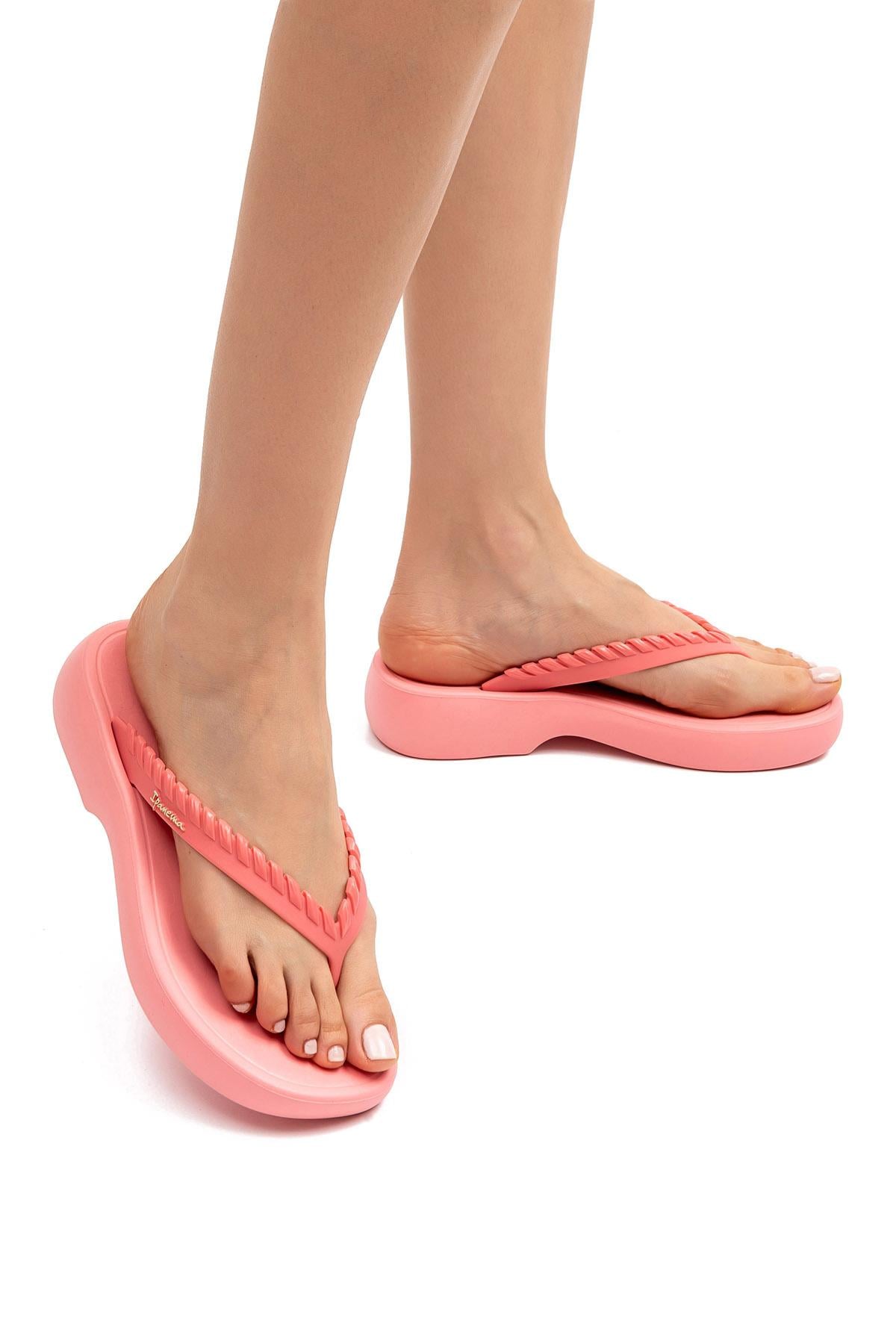  Verano Kadın Parmak Arası Terlik Pembe 35/42