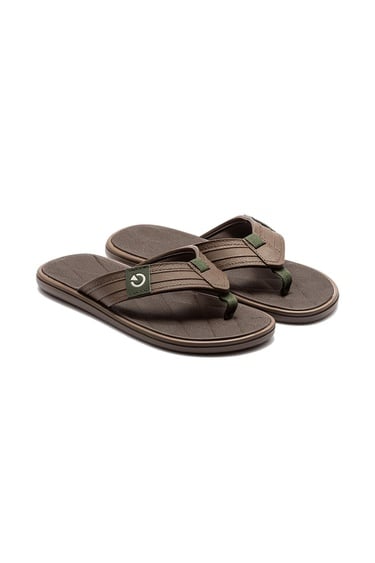  Malta Erkek Parmak Arası Terlik Kahverengi 39/46