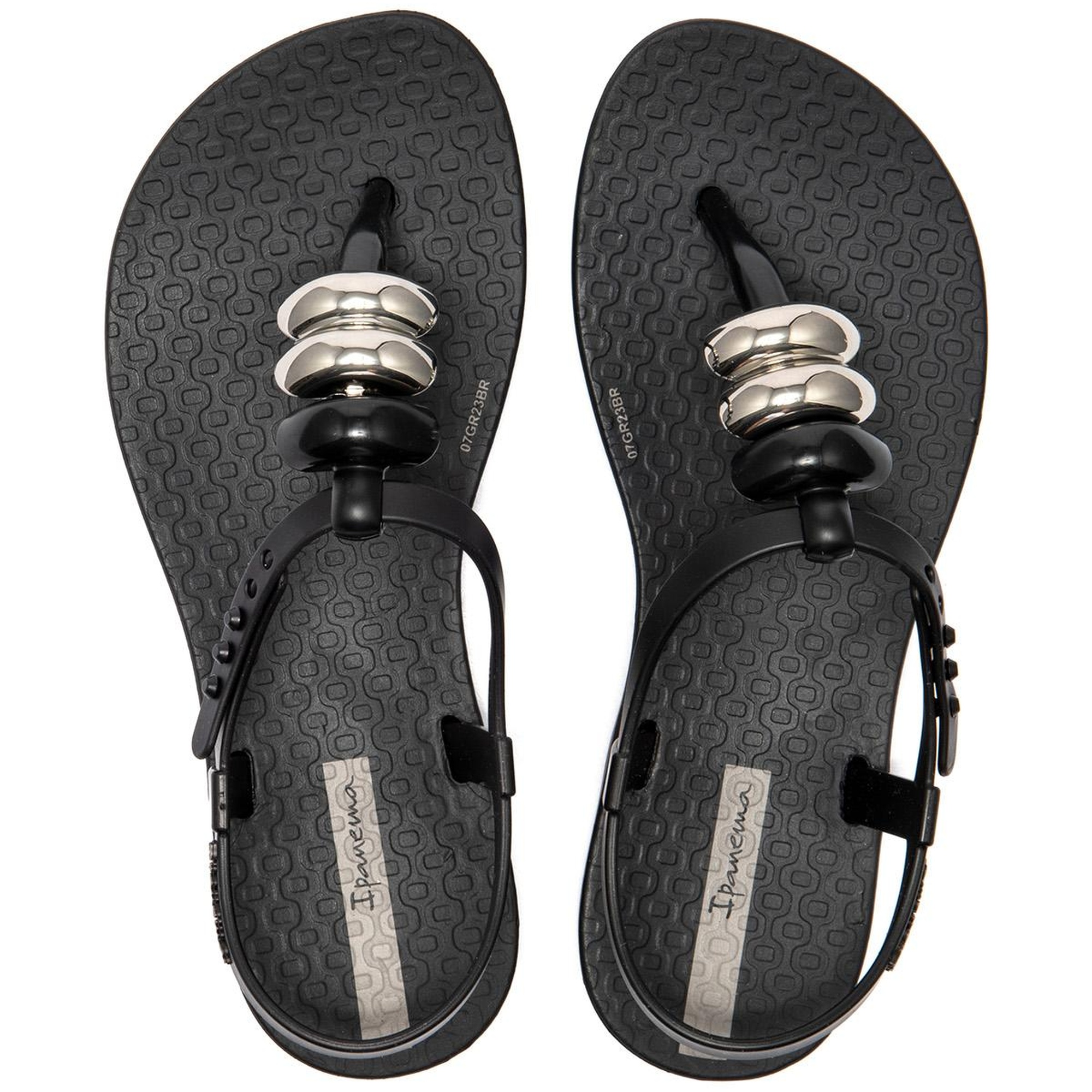 Class Blown Çocuk  Parmak Arası Sandalet Siyah 27/36