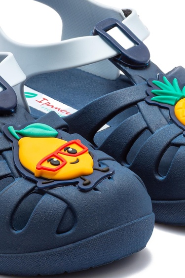  Summer Çocuk Sandalet Lacivert 21/29