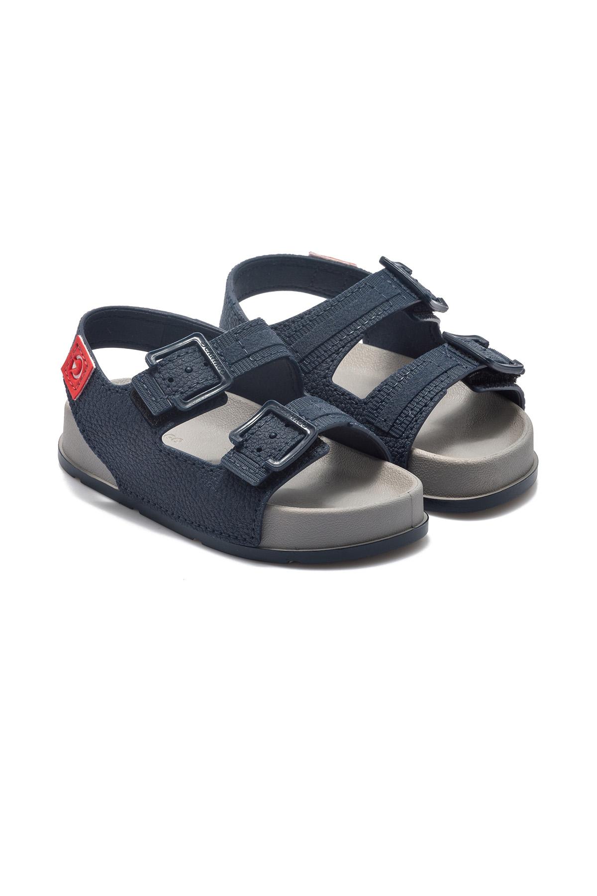  Mılao Slide Çocuk Sandalet Gri 19/26