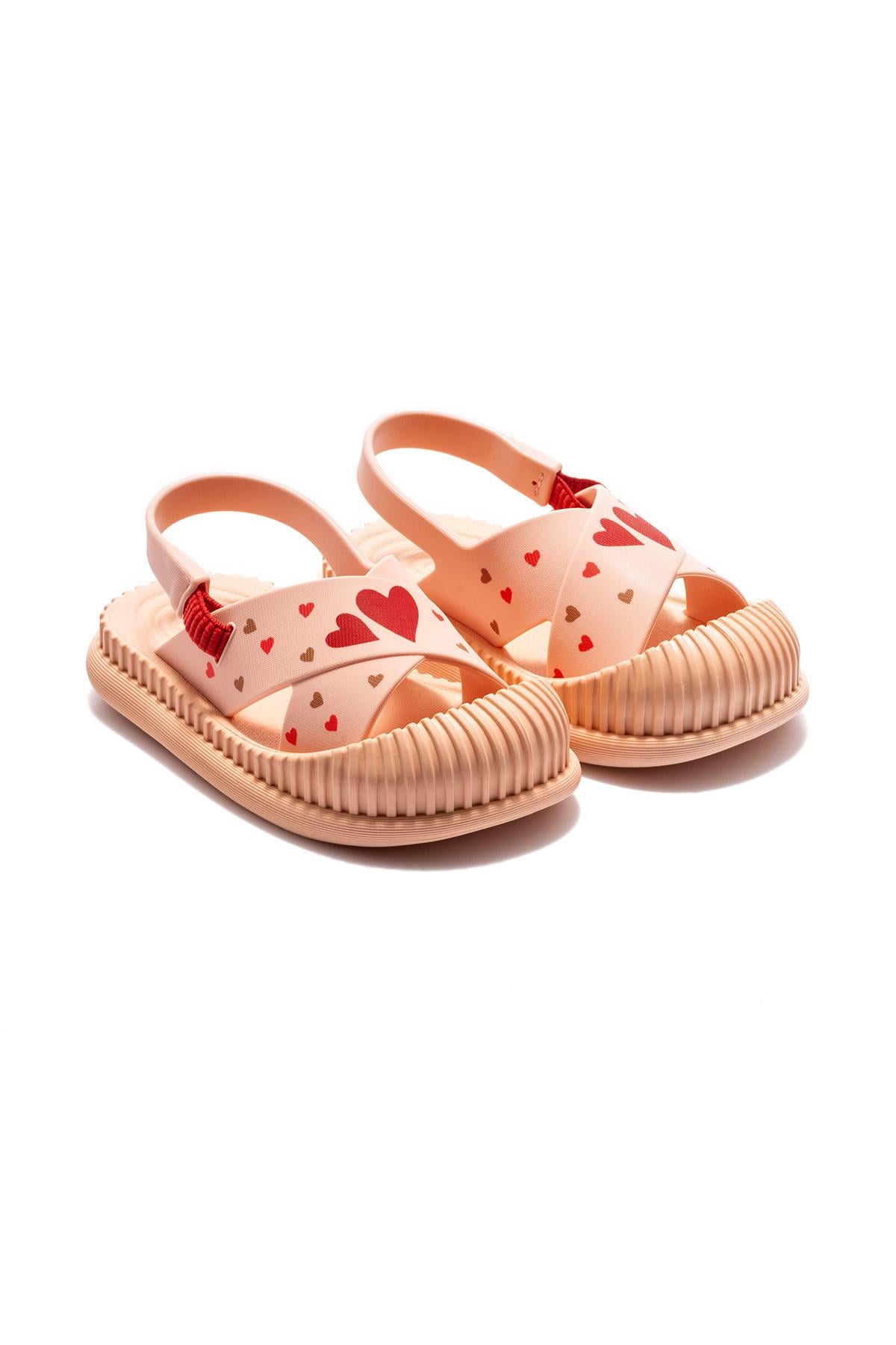  Cute Çocuk Sandalet Bej 19/27