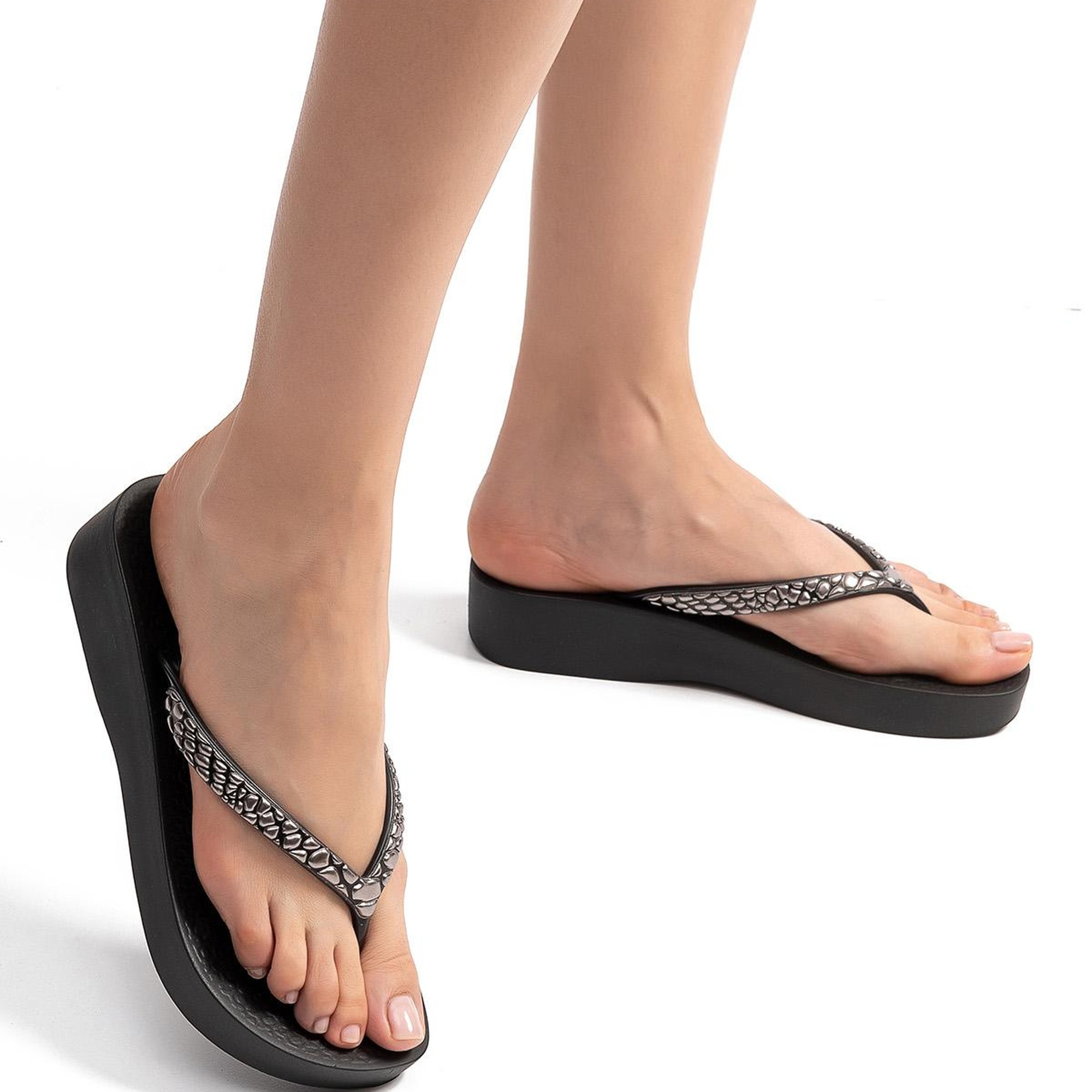 Mesh Ix Kadın Parmak Arası Terlik Siyah 35/40