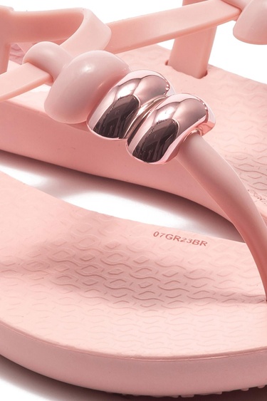  Class Blown Çocuk  Parmak Arası Sandalet Pembe 27/36