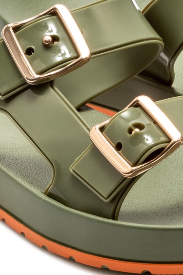  Flash Slide Kadın Terlik Haki 35/40