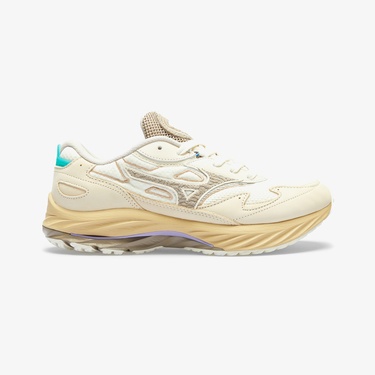  Mizuno Wave Rider Erkek Krem Koşu Ayakkabısı
