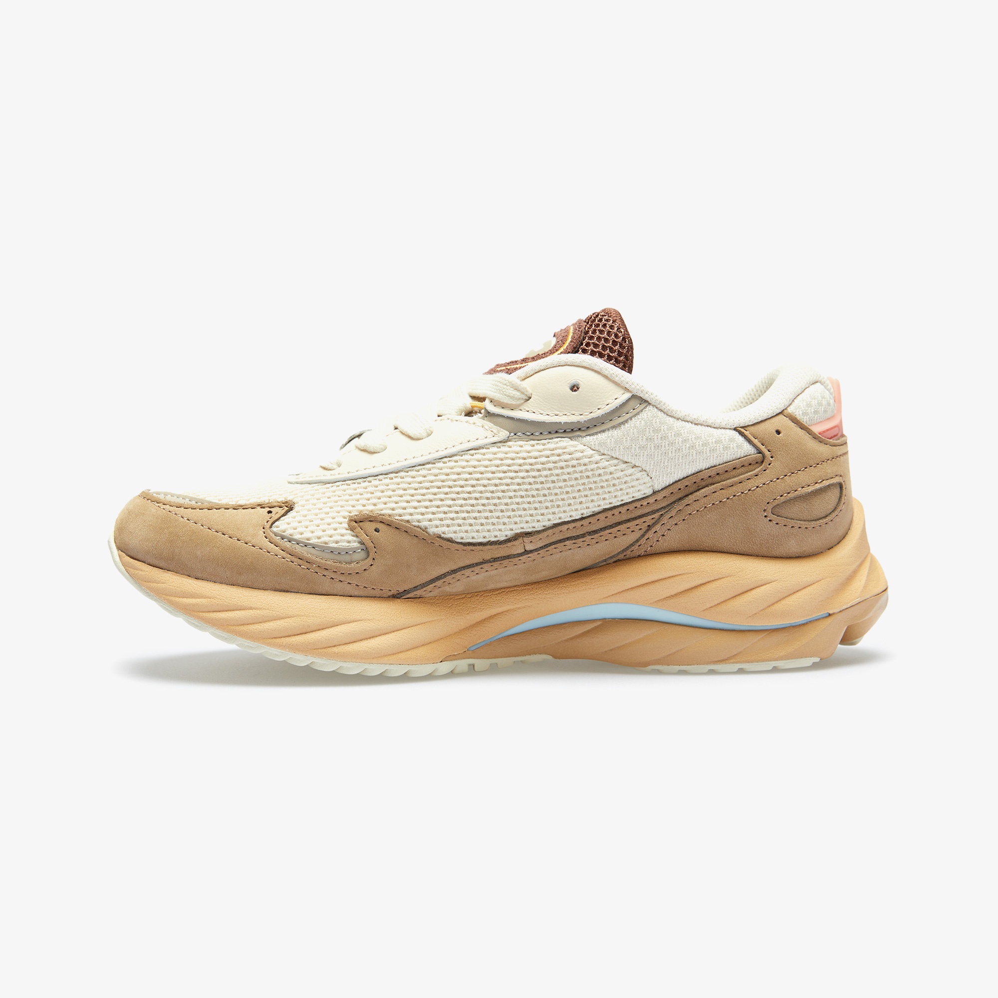 Mizuno Wave Rider Kadın Kahverengi Koşu Ayakkabısı