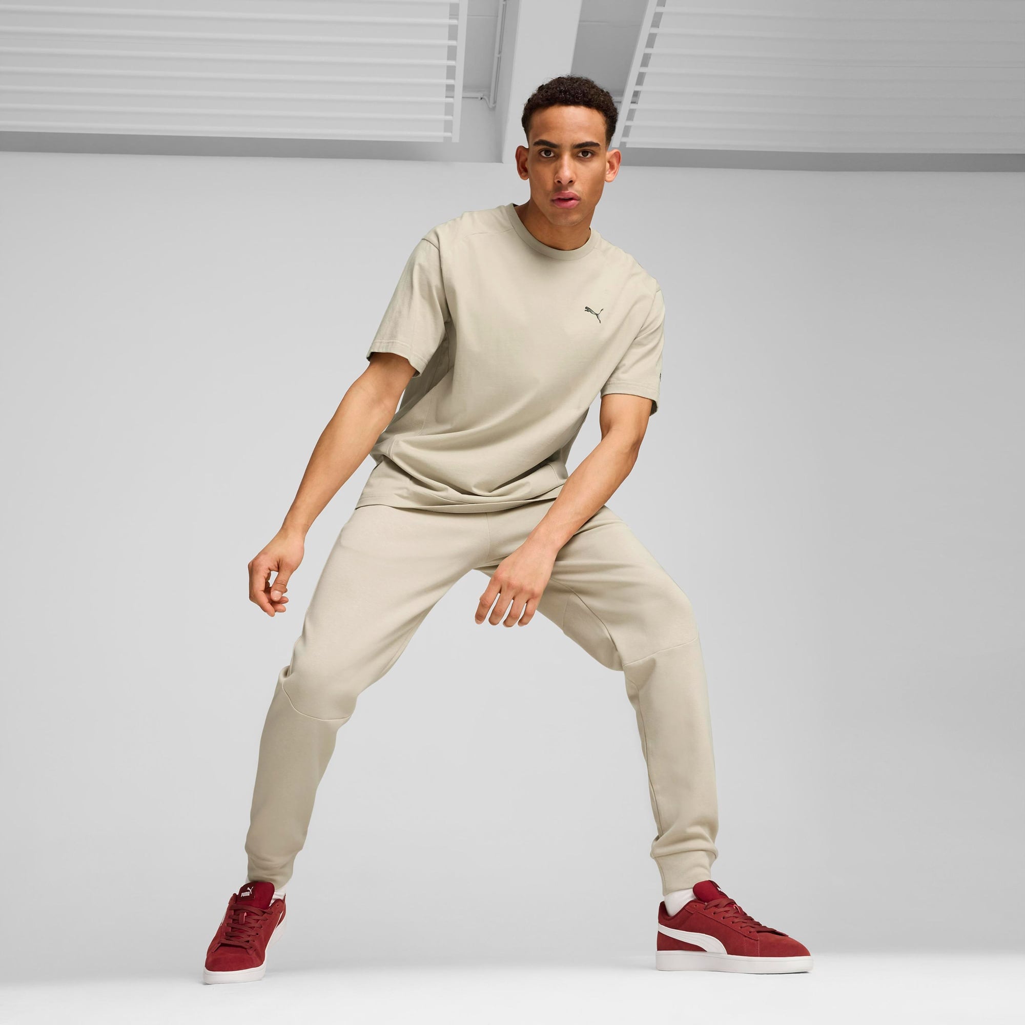 Puma Rad/Cal Erkek Bej Günlük T-Shirt