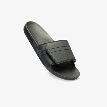  Quiksilver Rivi Slide Adjust Erkek Siyah Terlik