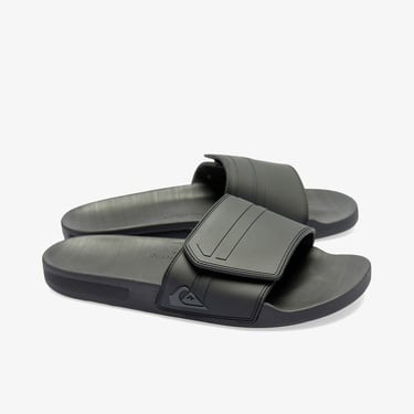  Quiksilver Rivi Slide Adjust Erkek Siyah Terlik
