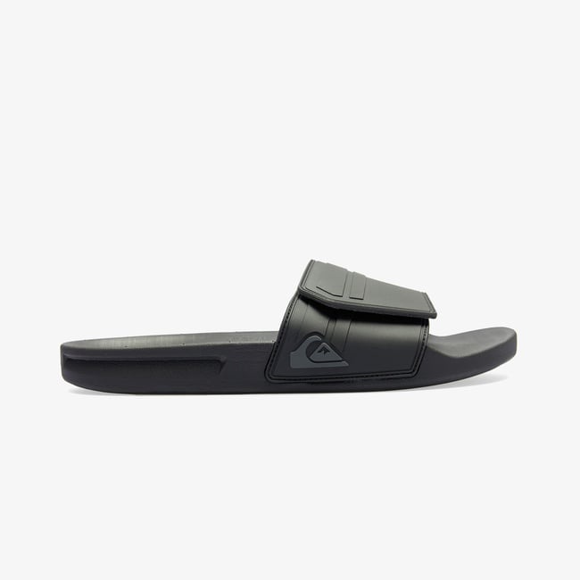  Quiksilver Rivi Slide Adjust Erkek Siyah Terlik