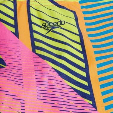  Speedo Allover Digital Splashback Çocuk Renkli Mayo