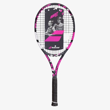  Babolat Boost Aero Pink Strung Unisex Renkli Raket