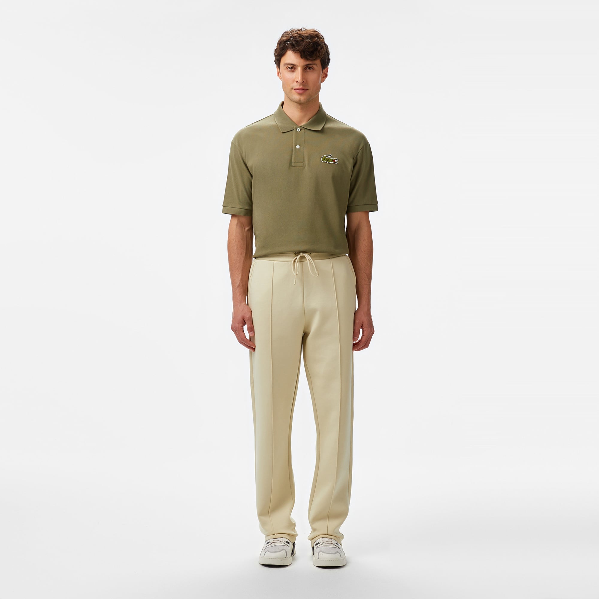 Lacoste Classic Erkek Relaxed Fit Bej Eşofman Altı