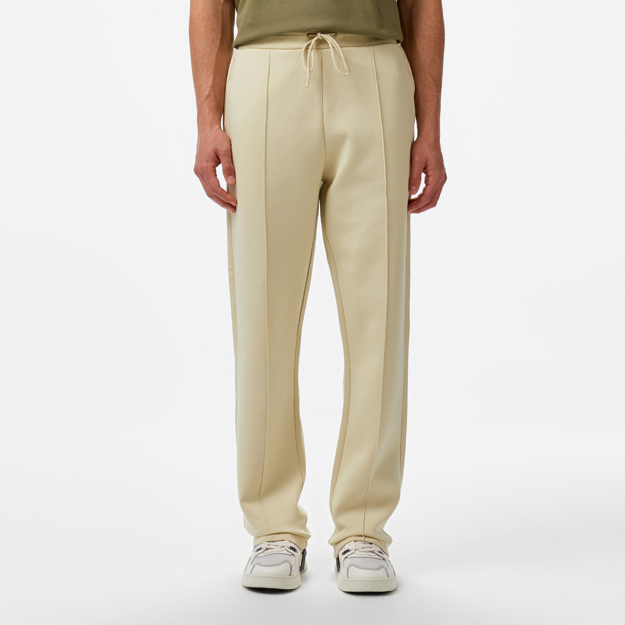 Lacoste Classic Erkek Relaxed Fit Bej Eşofman Altı